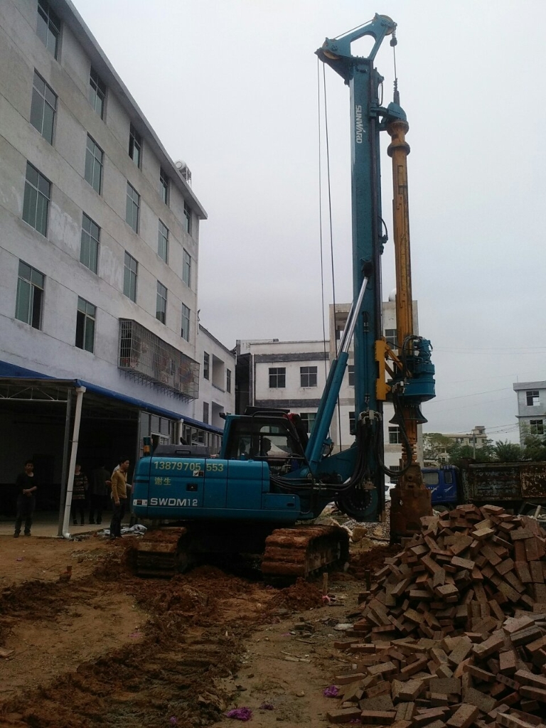 星际官网注册智能中小型旋挖钻机助力美丽乡村建设