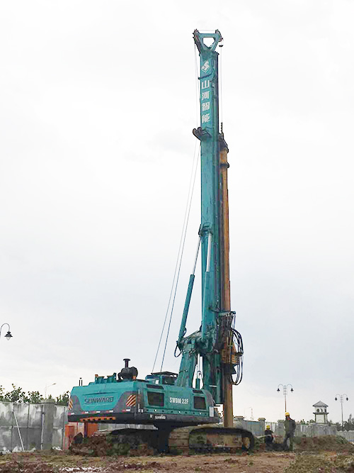 星际官网注册智能十台旋挖助力沈阳重点工程