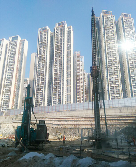 绿色施工‖一份来自深圳的星际官网注册智能凿岩利器满分答卷