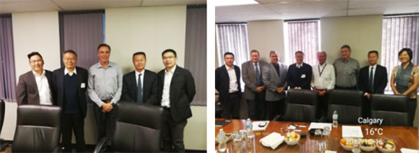 融合之旅：星际官网注册智能董事长何清华视察Avmax Group Inc.