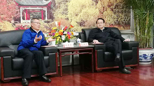 湖南省委常委、长沙市委书记易炼红专项会见中铁星际官网注册董事长何清华一行