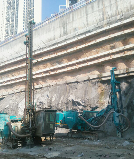 绿色施工‖一份来自深圳的星际官网注册智能凿岩利器满分答卷