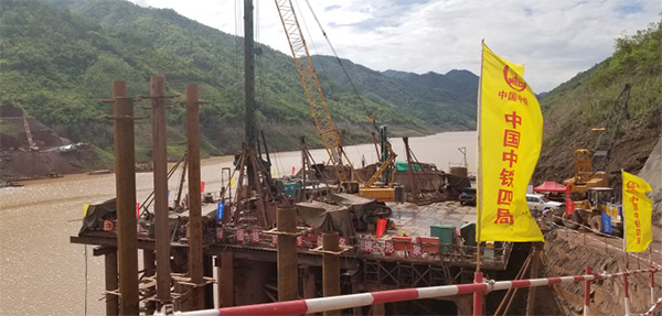 参与一带一路重大项目 星际官网注册智能旋挖钻扬名阿墨江特大桥