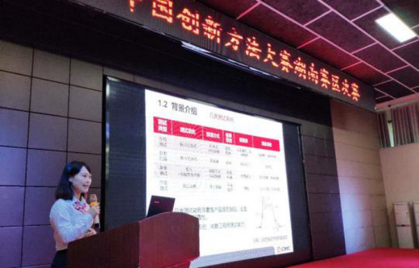 捷报︱中国创新方法大赛湖南赛区星际官网注册智能获一等奖