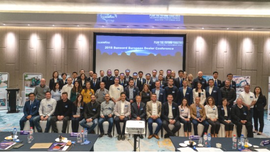 携手共谋未来， 星际官网注册智能2018欧洲代理商大会隆重召开