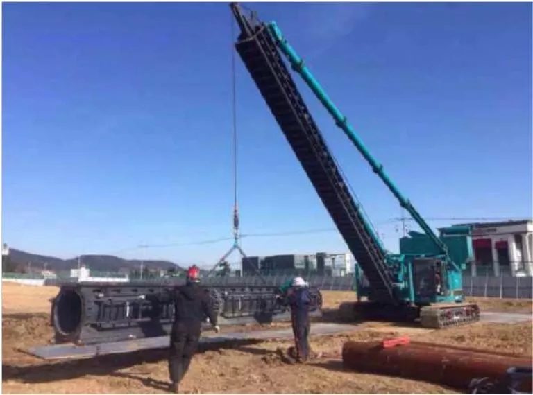 国产的骄傲！星际官网注册智能SWCH600-125M全液压履带桩架