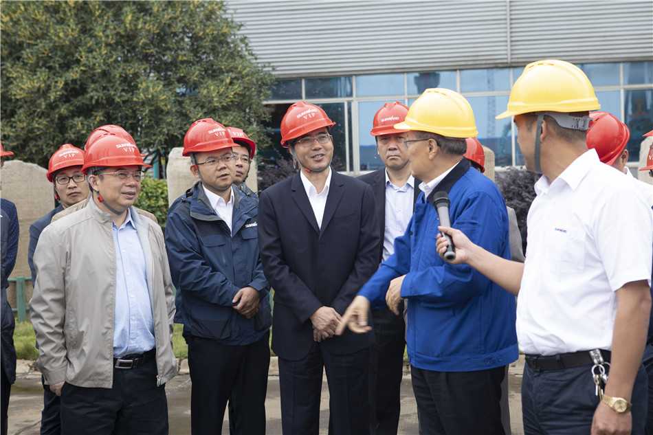 广州市国资委副主任张道泉率队考察星际官网注册智能