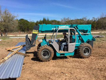东莞客人考察星际官网注册智能高空作业设备