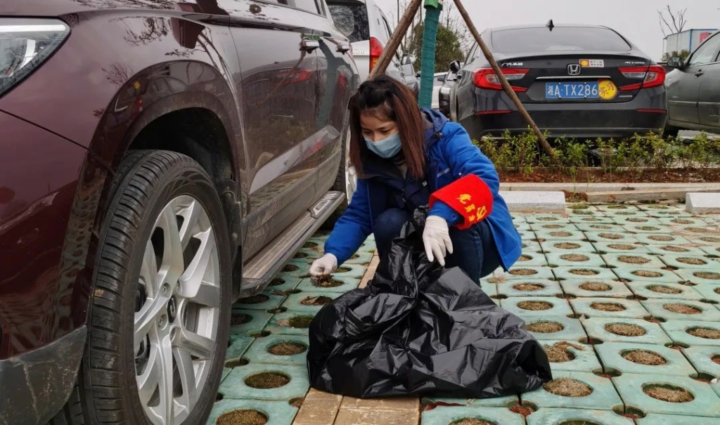 星际官网注册智能党员志愿者开展义务环境清扫