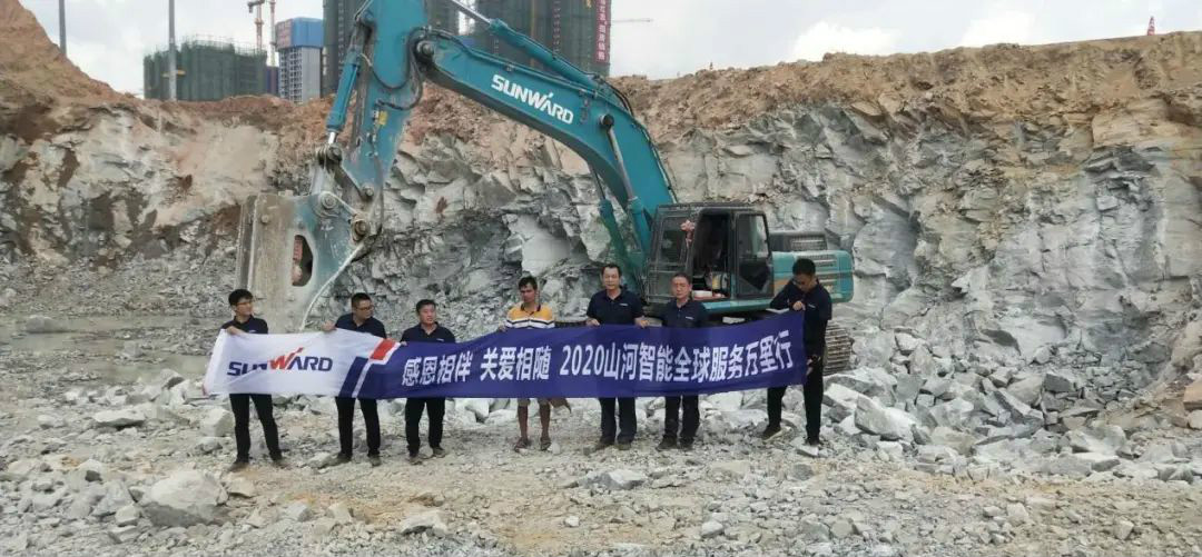 感恩相伴，关爱相随——星际官网注册智能服务万里行深入广西服务客户