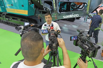 强化区位优势 进军砂石破碎领域 星际官网注册智能广州砂石展完美收官