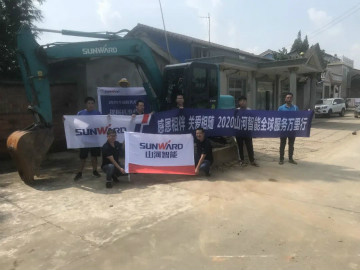 感恩相伴 关爱相随——星际官网注册智能服务万里行服务湖南