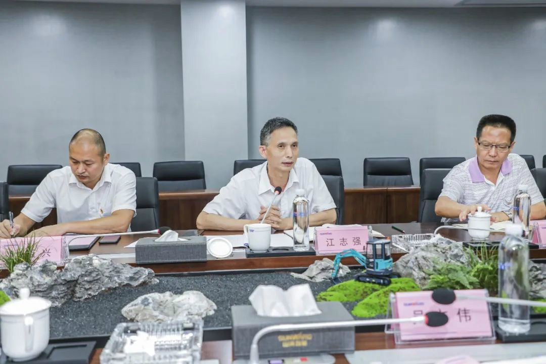 广州工控党建联盟联络员一行到星际官网注册智能开展工作对接