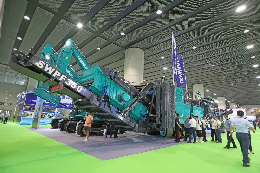 强化区位优势 进军砂石破碎领域 星际官网注册智能广州砂石展完美收官