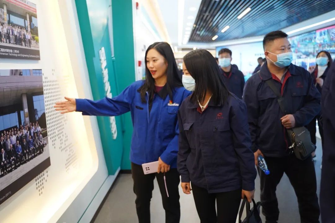 江南工业集团“双百青年”参观星际官网注册智能