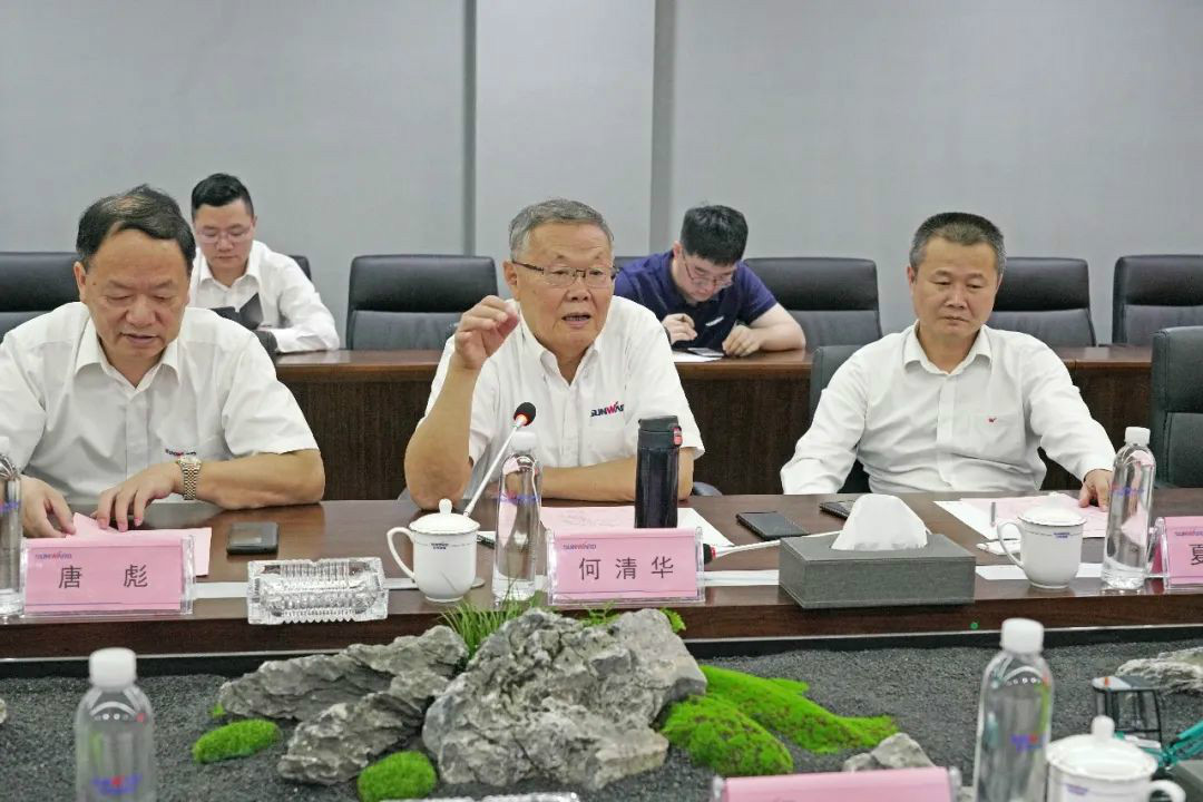 中铁装备赵华总经理莅临星际官网注册智能交流