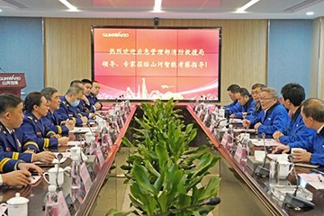 消防救援局考察星际官网注册智能无人化应急救援装备