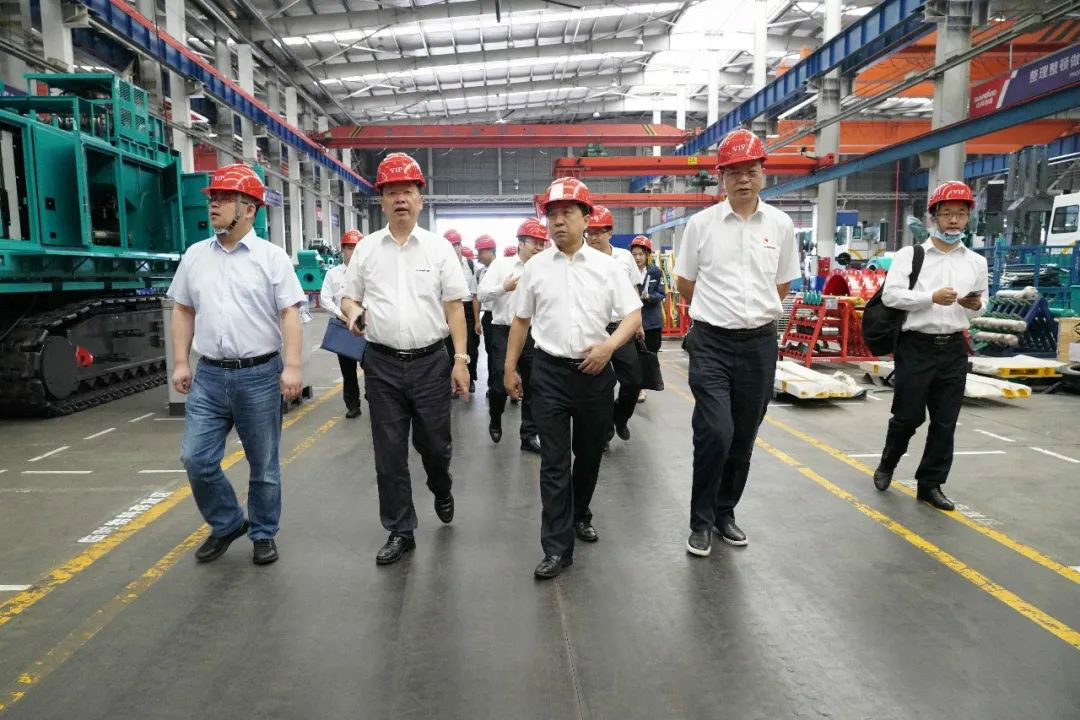 中铁装备赵华总经理莅临星际官网注册智能交流