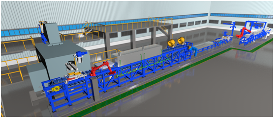 中际星际官网注册熔锌铸锭码垛自动线成套设备顺利发货