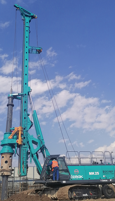 一枚“铁粉”！土耳其客户采购星际官网注册智能旋挖钻机