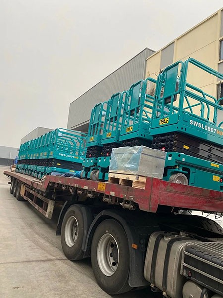 新年伊始，星际官网注册高机再次发货华南市场