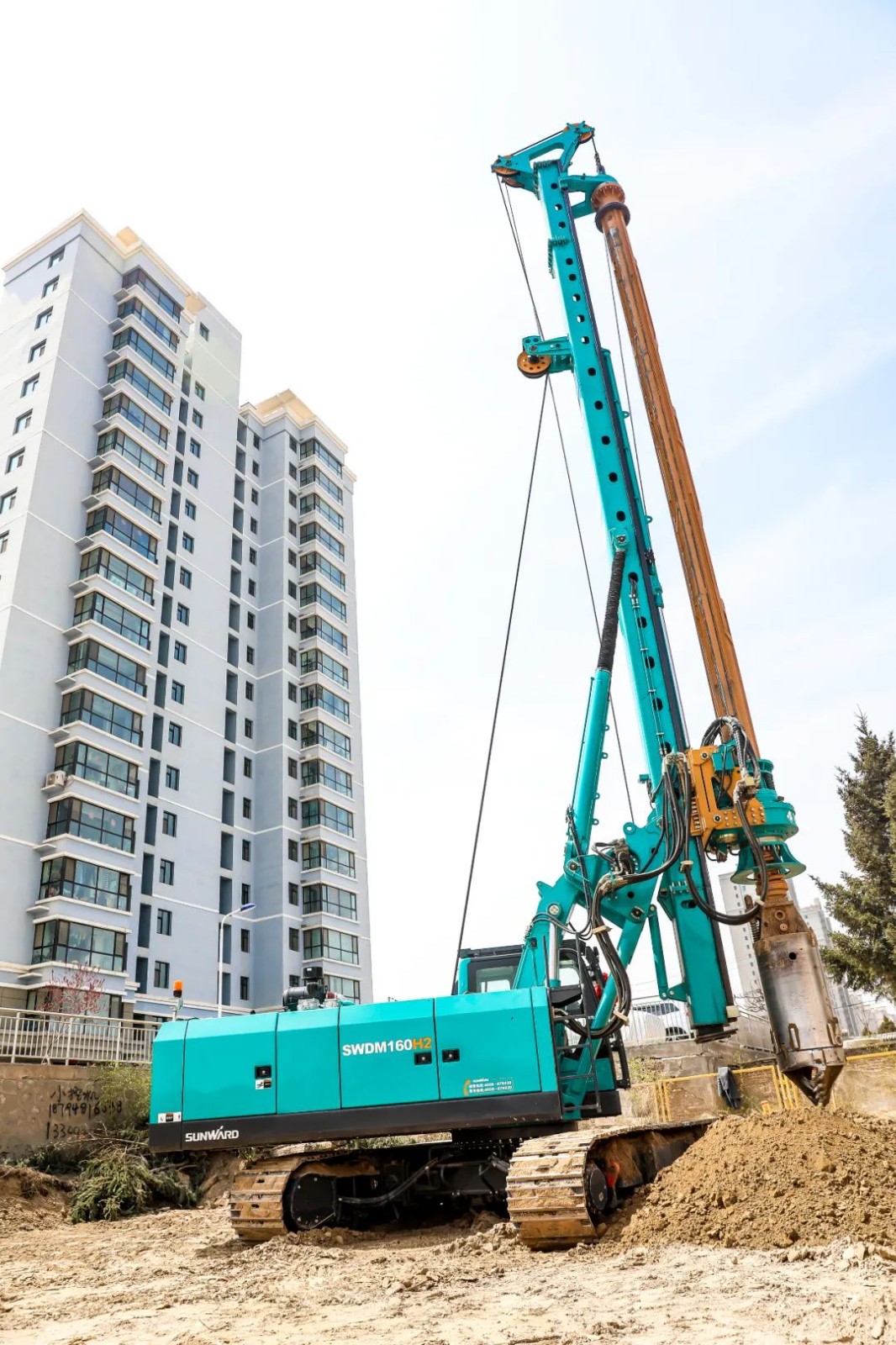 星际官网注册智能SWDM160H2旋挖钻机荣膺中国工程机械年度产品TOP50市场表现金奖