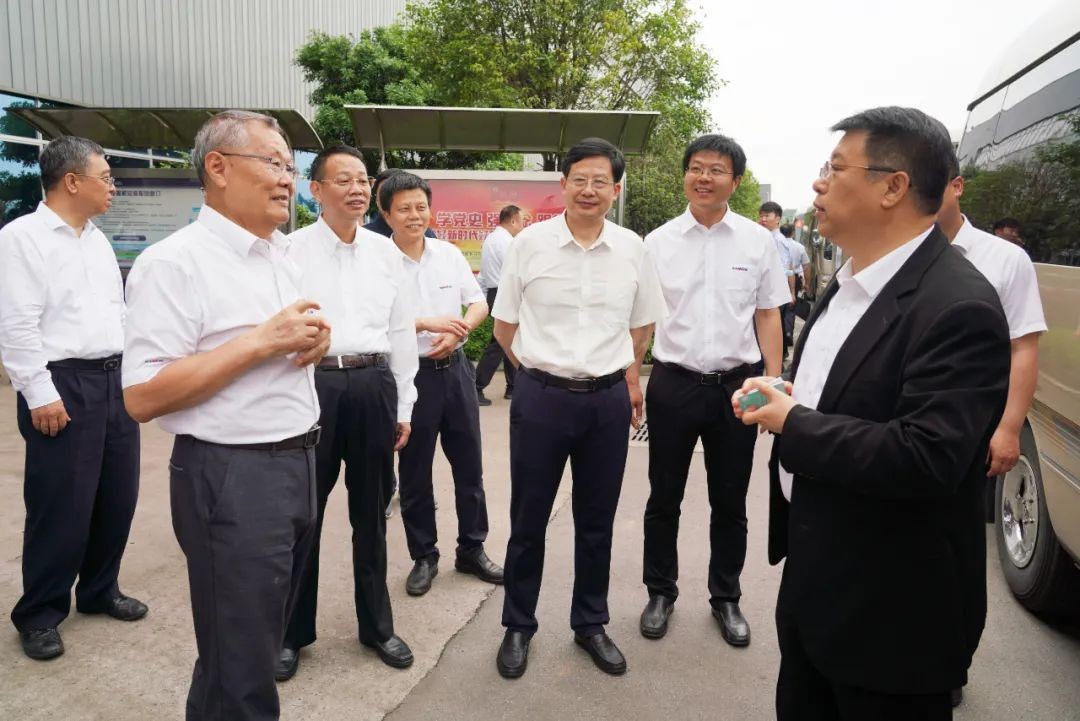 北京朝阳区党政代表团考察星际官网注册智能