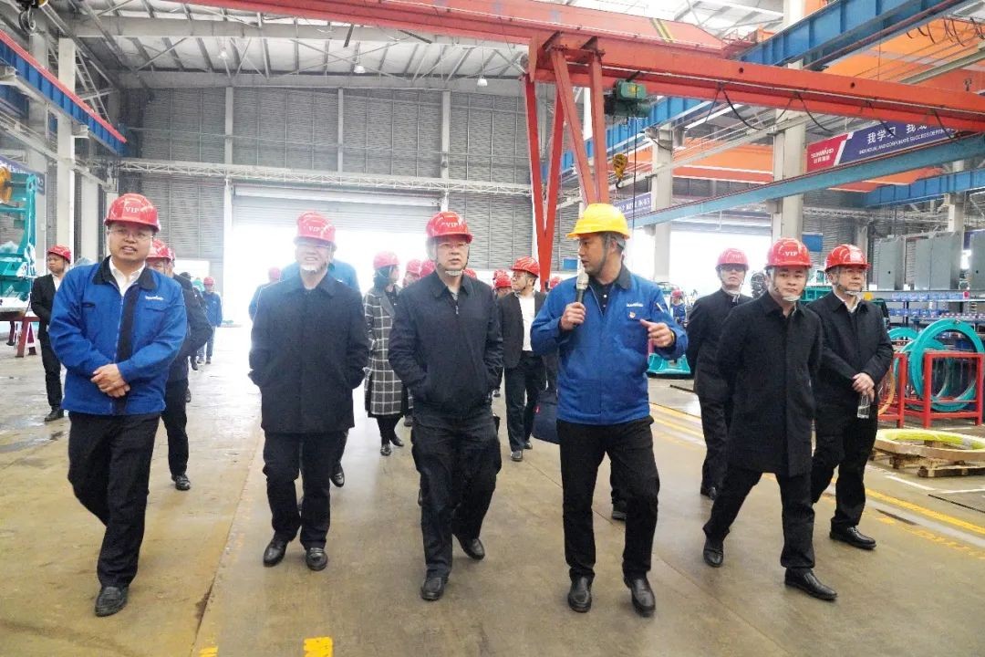 湖南重点建筑企业团调研星际官网注册智能