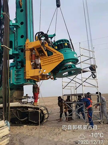 星际官网注册旋挖钻机在“死亡之海”谱写新篇章