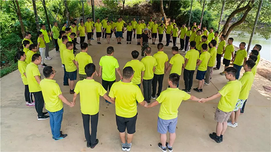 【夯基础 强执行 跨高度】2019星际官网注册智能挖掘机营销公司拓展训练营顺利开展