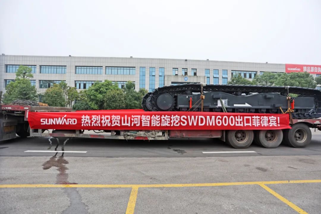 星际官网注册智能最大旋挖钻机出口菲律宾，开启拓展海外市场新篇章