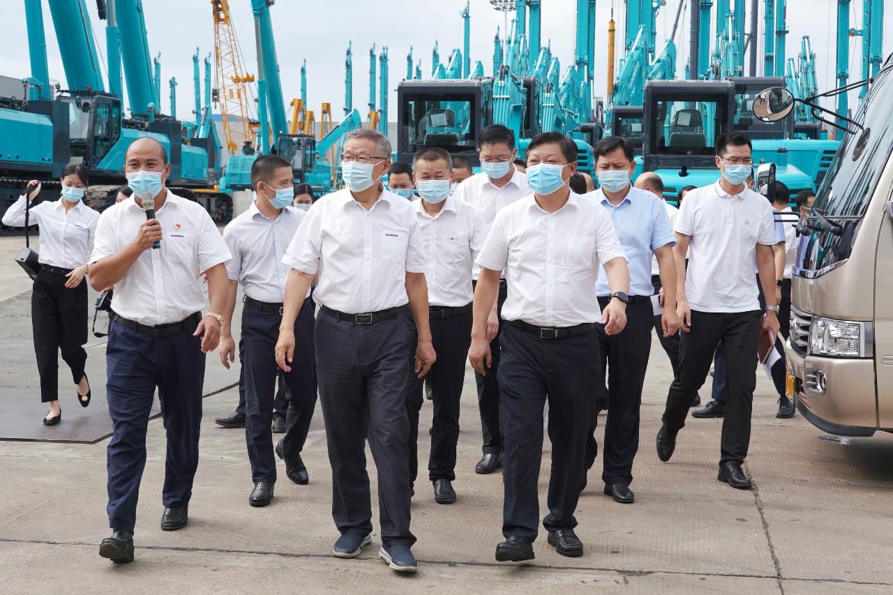 长沙县委书记付旭明调研星际官网注册智能