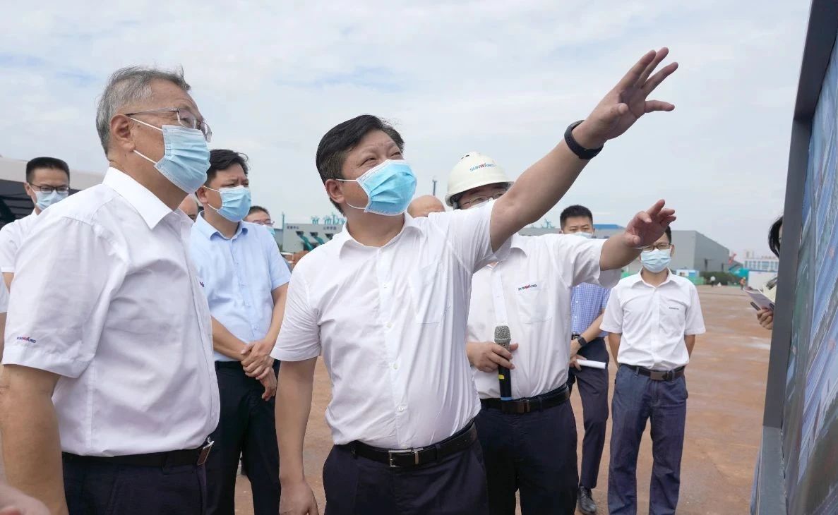 长沙县委书记付旭明调研星际官网注册智能