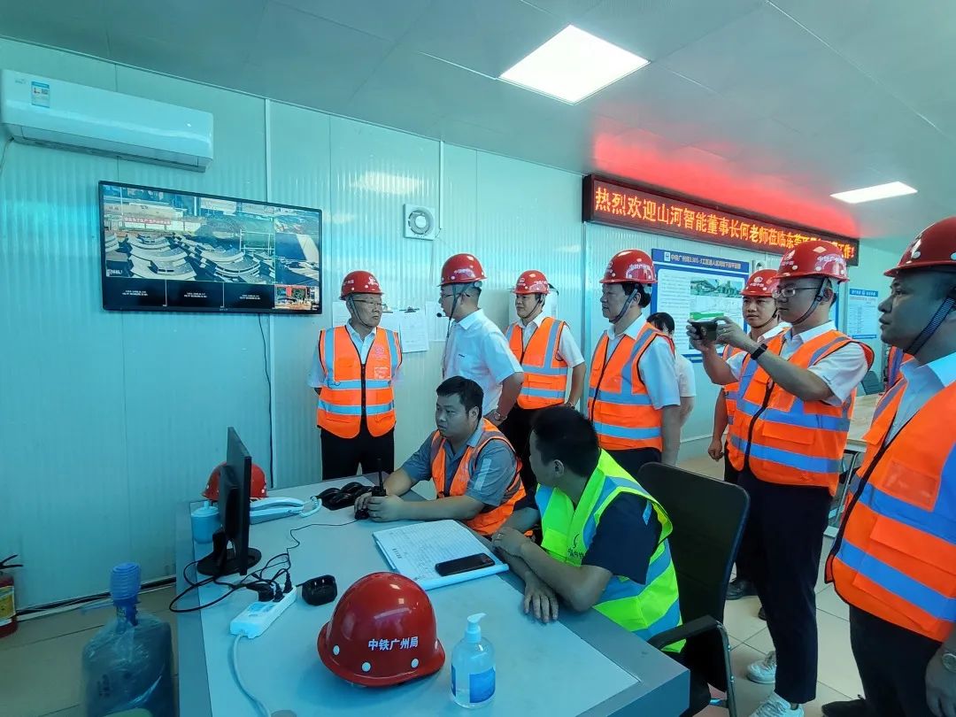 何清华调研中铁星际官网注册东莞项目：发挥“装备+工法+施工”优势，不断做大做强