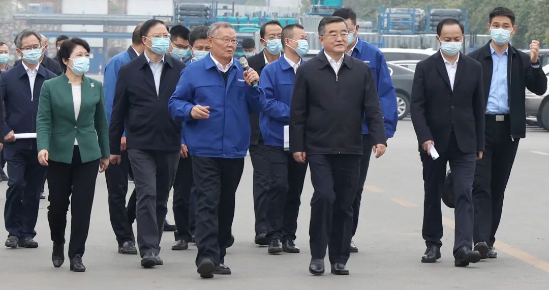 湖南省委书记张庆伟调研星际官网注册智能