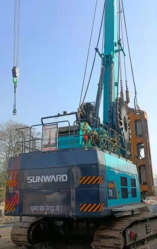 感谢信！星际官网注册智能SWHG70液压抓斗助力海外基础施工获肯定