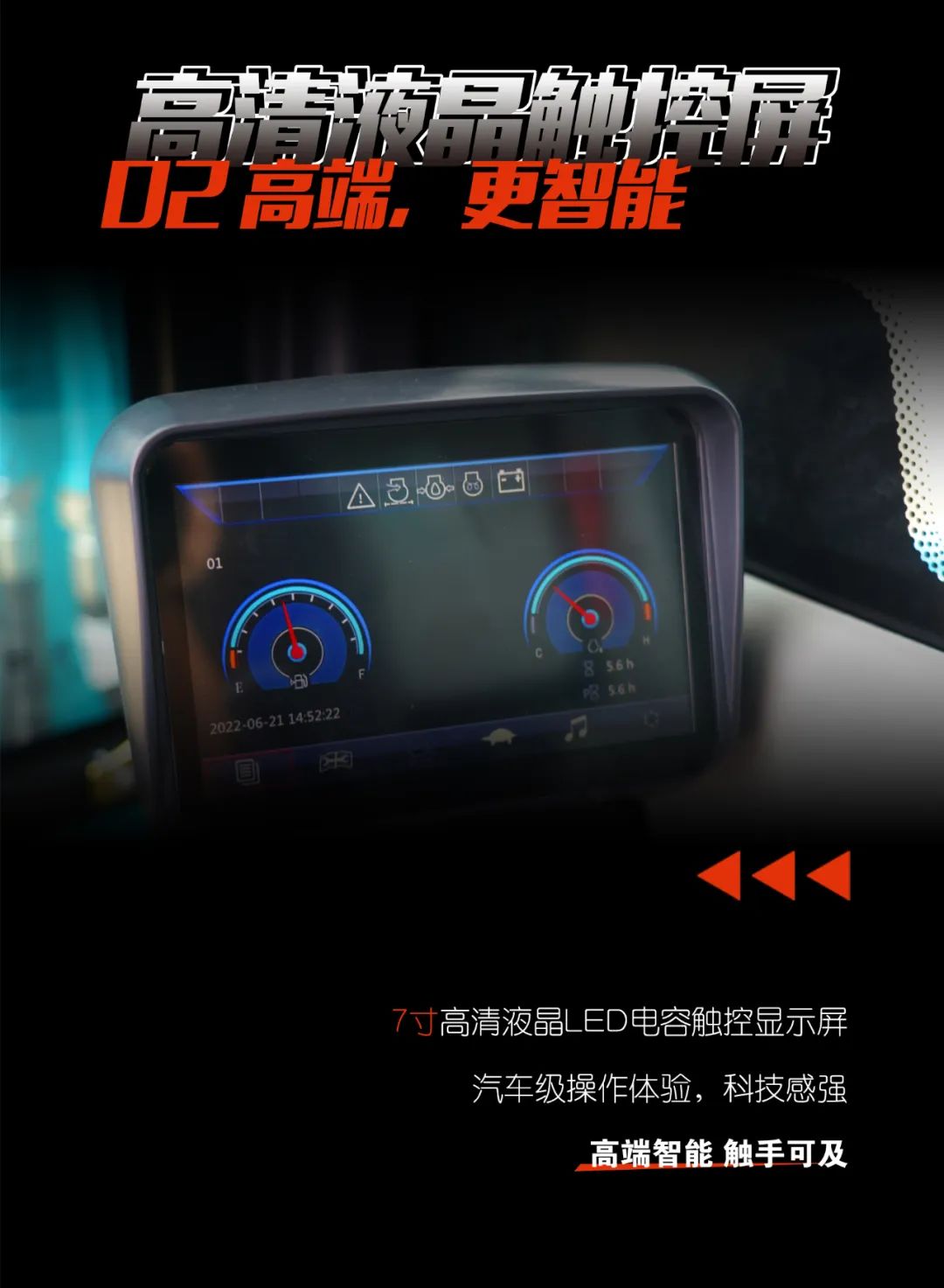 一图读懂 | 献礼七一 · 星际官网注册智能SWE60F挖掘机低碳来袭