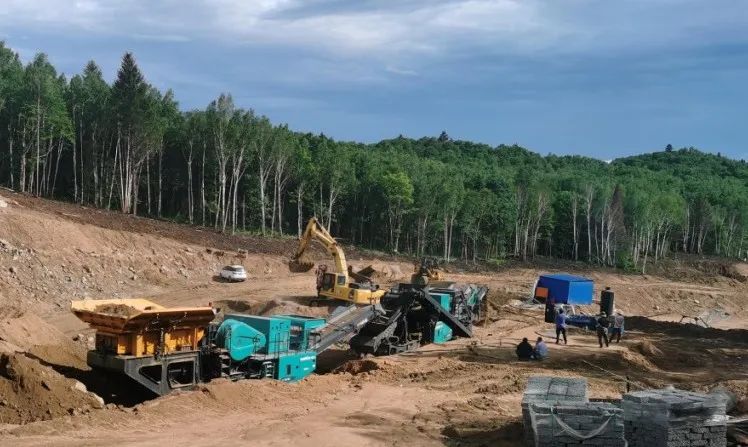 星际官网注册普石勒成套移动破碎设备助力哈伊高铁铁伊段建设