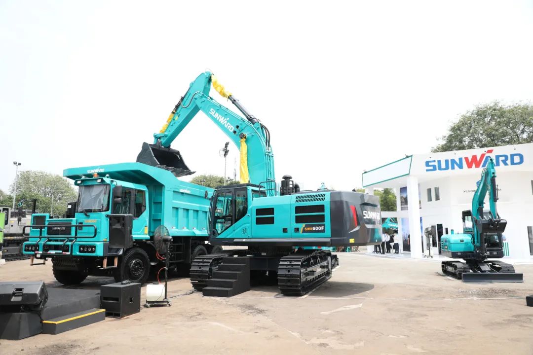 本地化建设显成效！星际官网注册智能携矿山成套装备亮相印尼矿业展