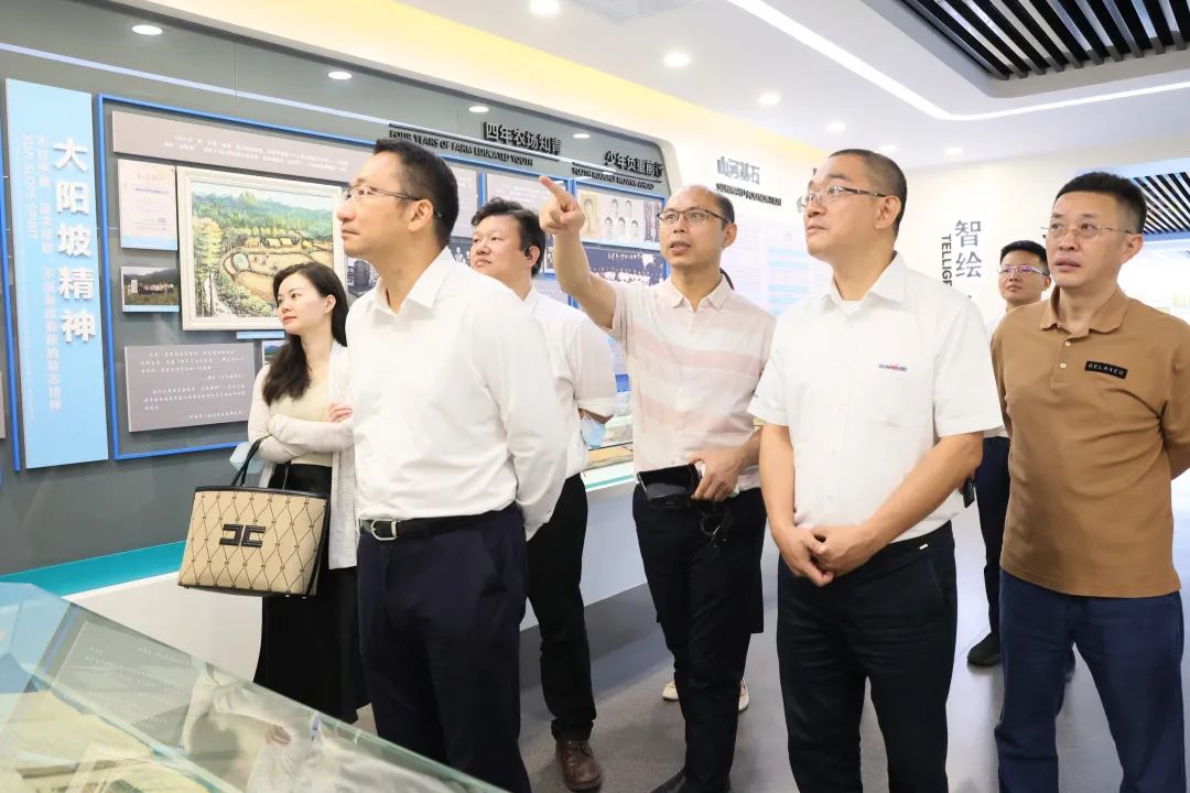 广州工控副总经理张劲泉调研星际官网注册智能