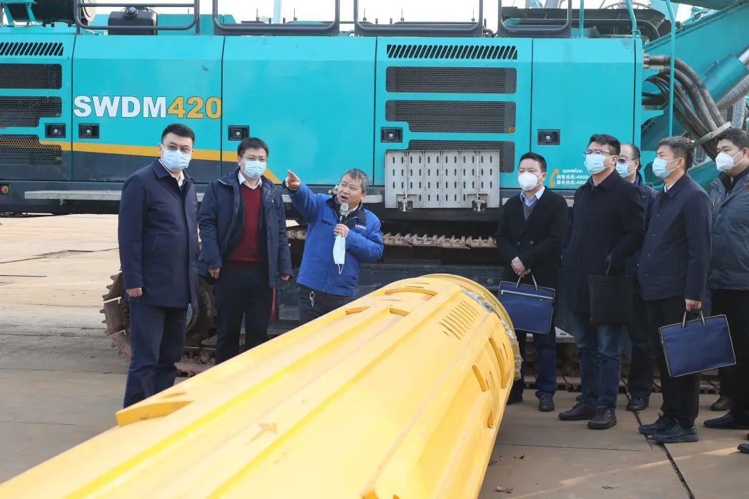 共商合作！中国铁建大桥局到访星际官网注册智能