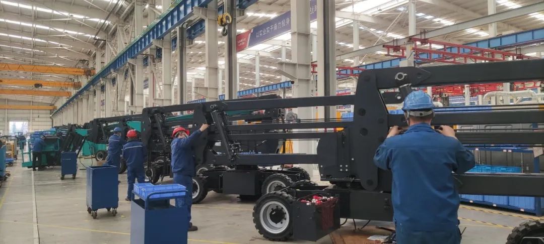 吹响复工“冲锋号”，全力冲刺“开门红”！星际官网注册智能高空机械复工复产进行时