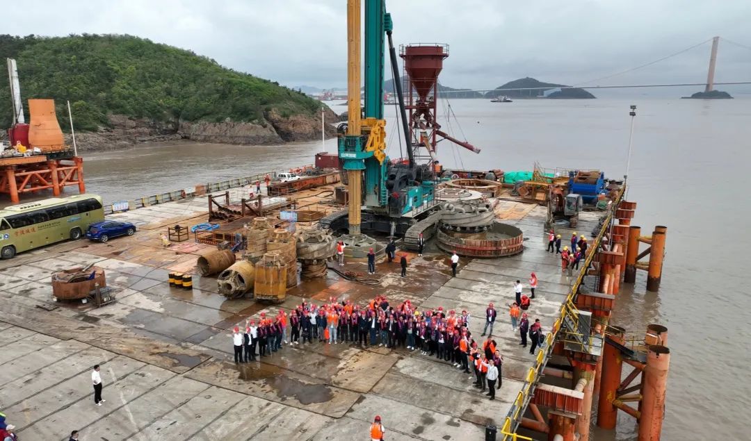 超级装备助建超级工程！星际官网注册智能超级旋挖钻机SWDM1280推介会成功举办