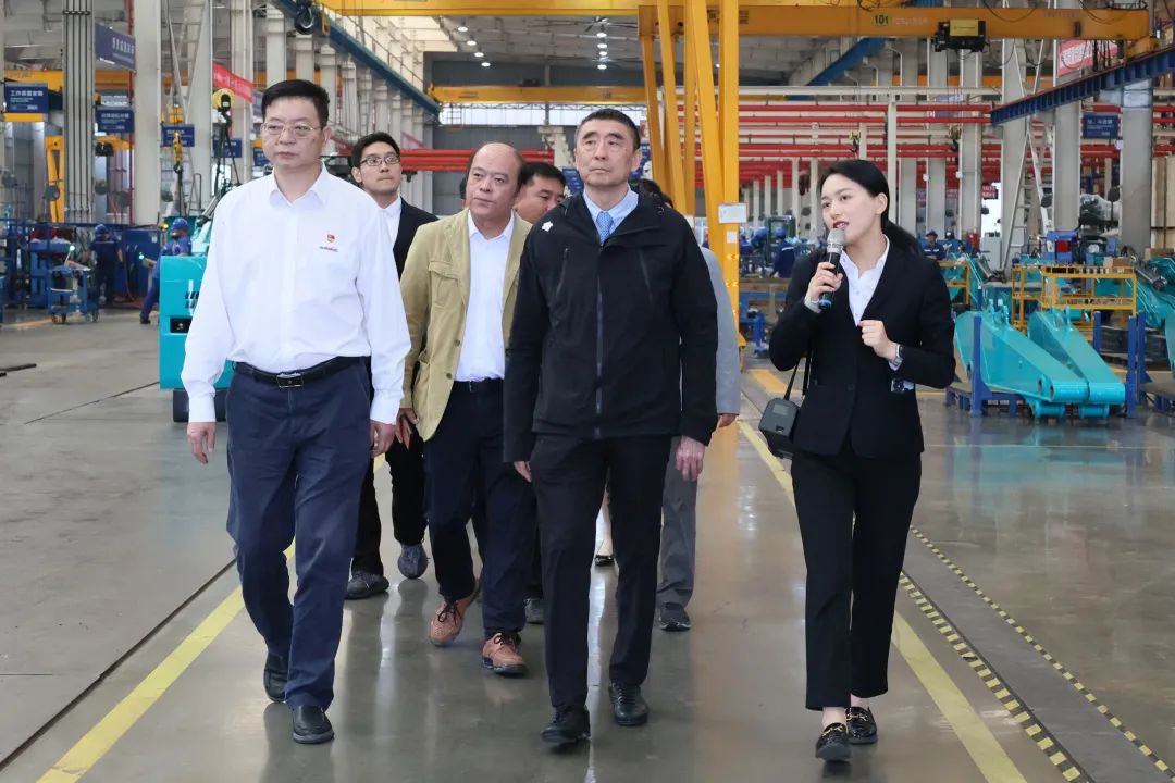 中国机械工业联合会会长徐念沙调研星际官网注册智能