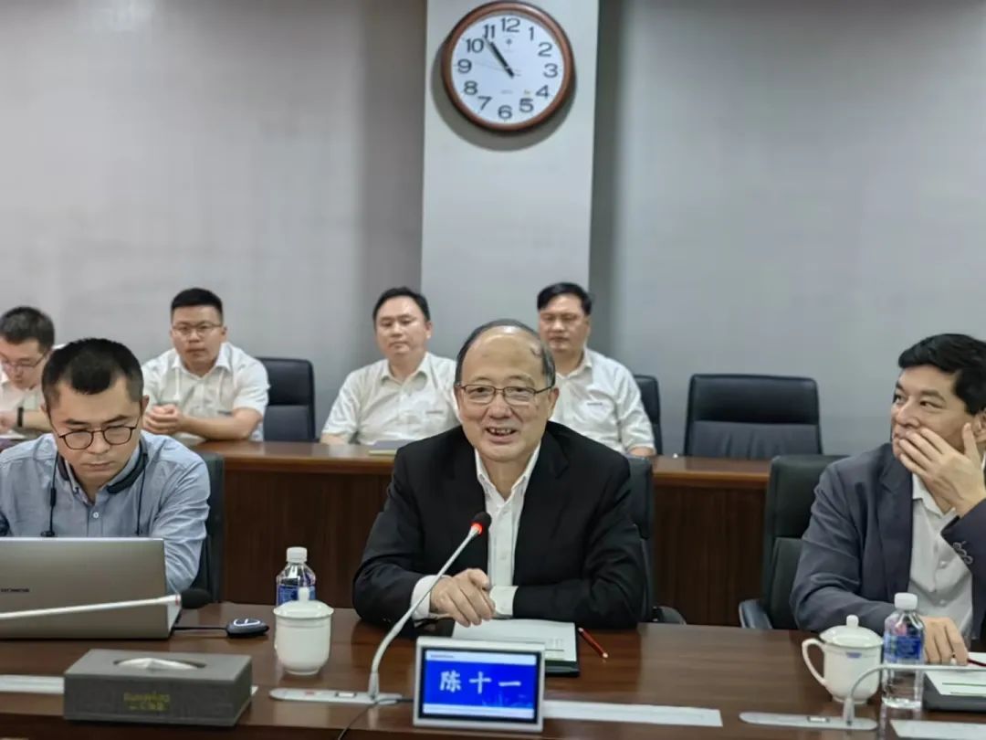 中国科学院院士陈十一率队到访星际官网注册智能