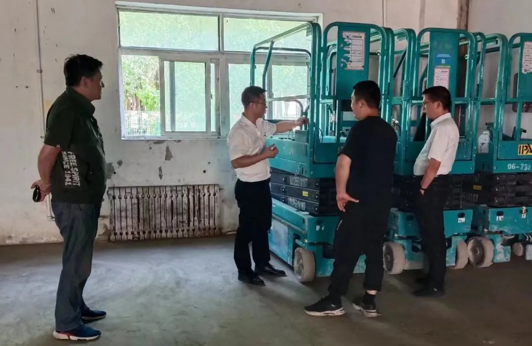 倾听客户心声！星际官网注册智能高空机械“服务万里行”走进东北