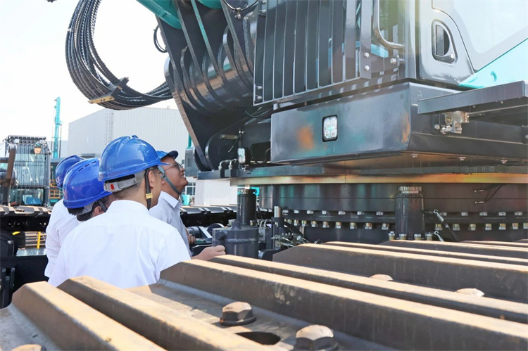 星际官网注册智能桩工机械再添强将！SWDM800H旋挖钻机顺利下线