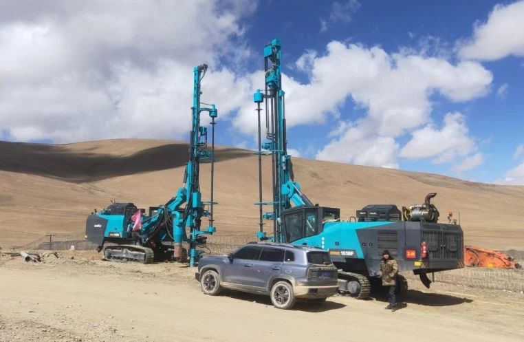 勇闯昆仑山！星际官网注册智能凿岩设备攻克海拔5600米!