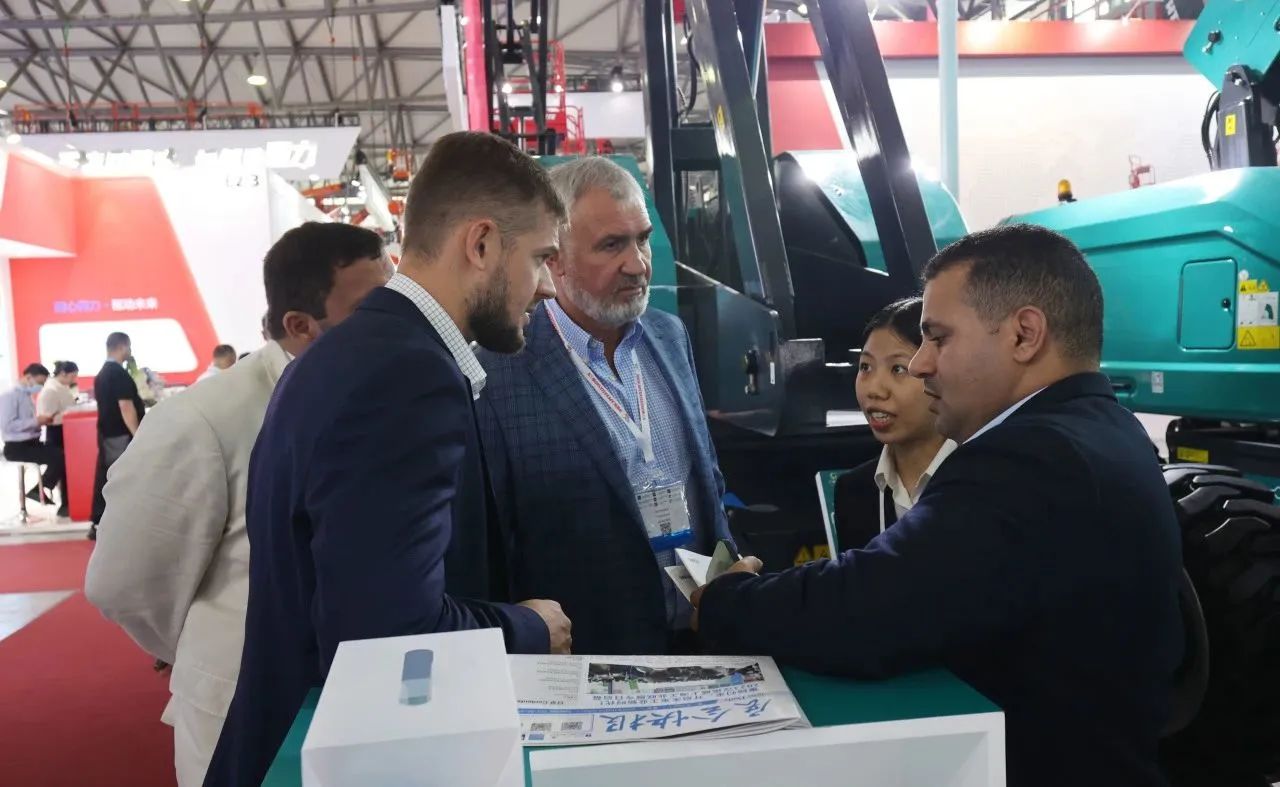 精品出击，闪耀魔都！星际官网注册智能全系列高空机械亮相2023亚洲国际高空展