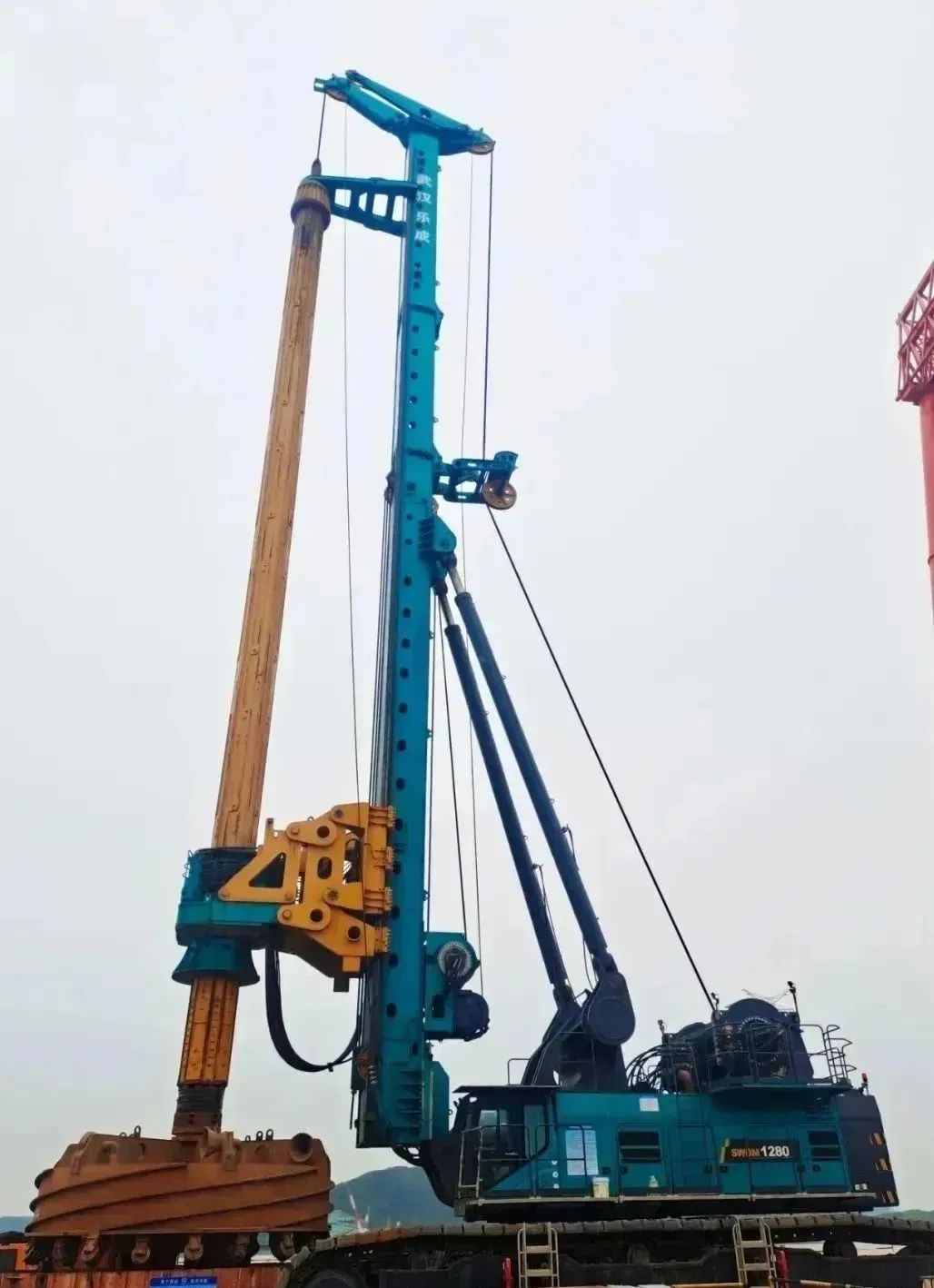 全面告捷！星际官网注册智能超级旋挖钻机圆满完成甬舟铁路西堠门公铁两用大桥桩基施工任务